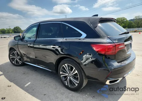 2020 Acura Mdx Technology from USA, damaged, VIN 5J8YD4H59LL014417
